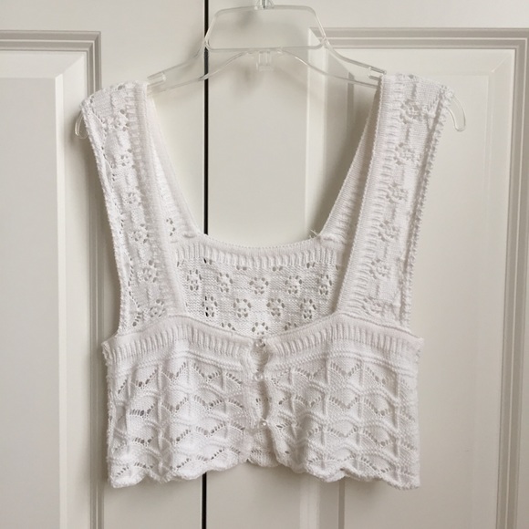 Urban Outfitters Crop Crochet Tank - Picture 3 of 3
